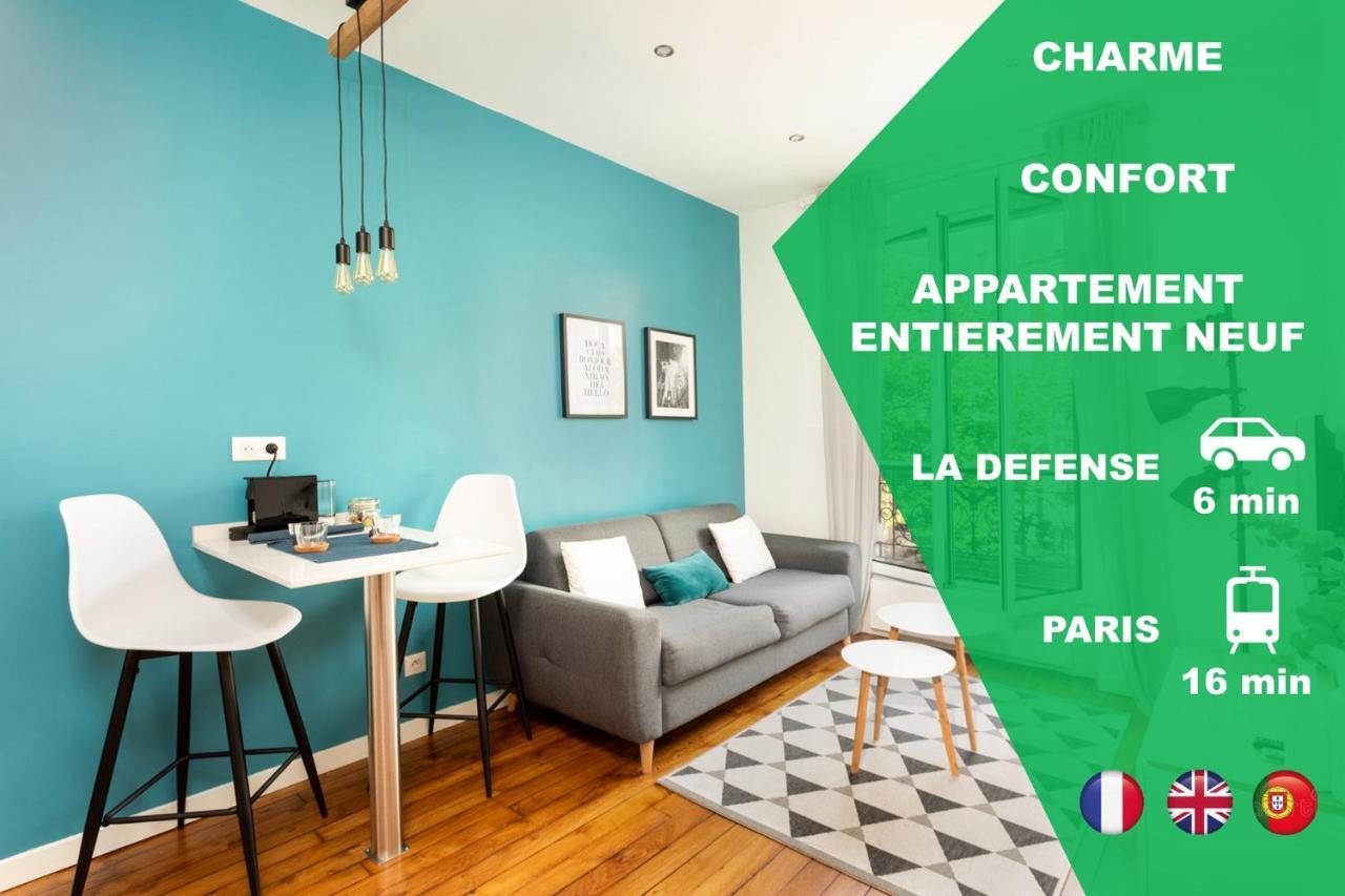 ★ Charmant/Nice Appartement ★ Proche/Near La Defense & Paris La Garenne-Colombes Luaran gambar